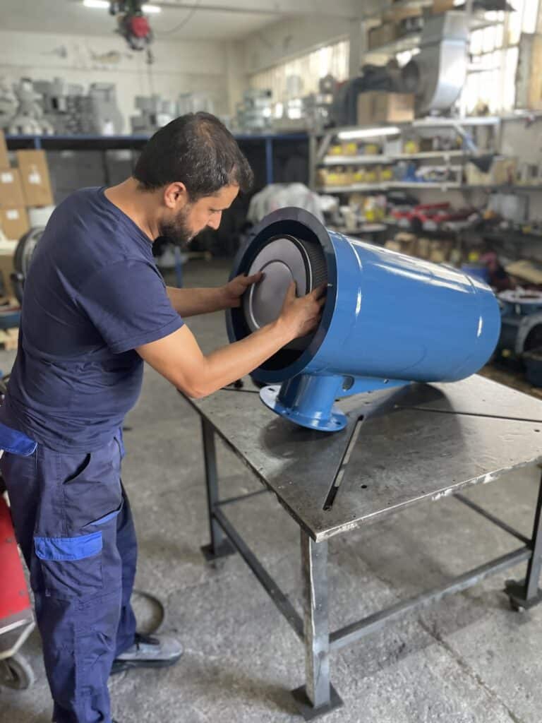 Optimum Blower Sistemi Verimliliği için Özel Tasarlanmış Yedek Parçalar