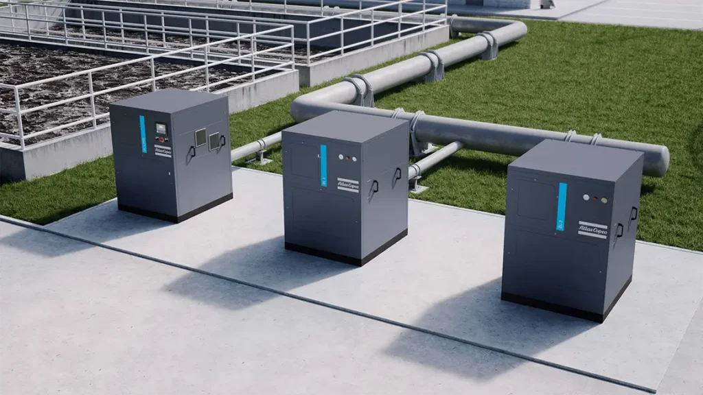 Atlas Copco ZL Rotary Lobe Blower
