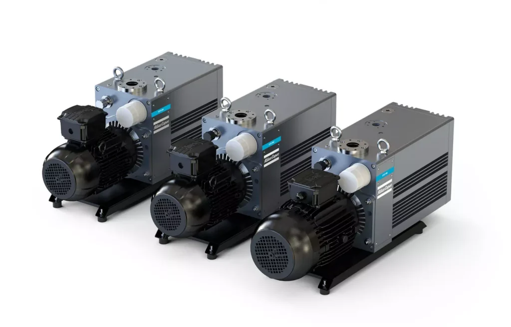 Atlas Copco GVD Çift Kademeli Yağlı Rotary Vane Vakum Pompası